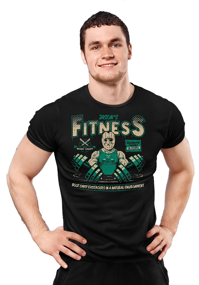 Jason’s Fitness Gym T-Shirt  Men’s Fitness Tee Shirt
