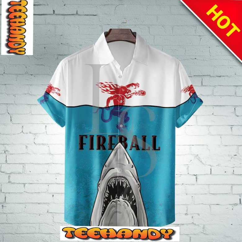 Jaws Fireball Hawaiian Shirt