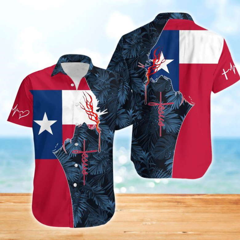 Jesus Texas Hawaiian Shirt