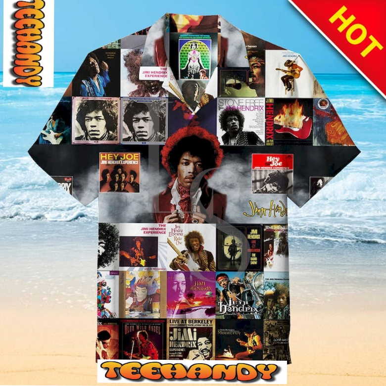 Jimi Hendrix Hawaiian Shirt