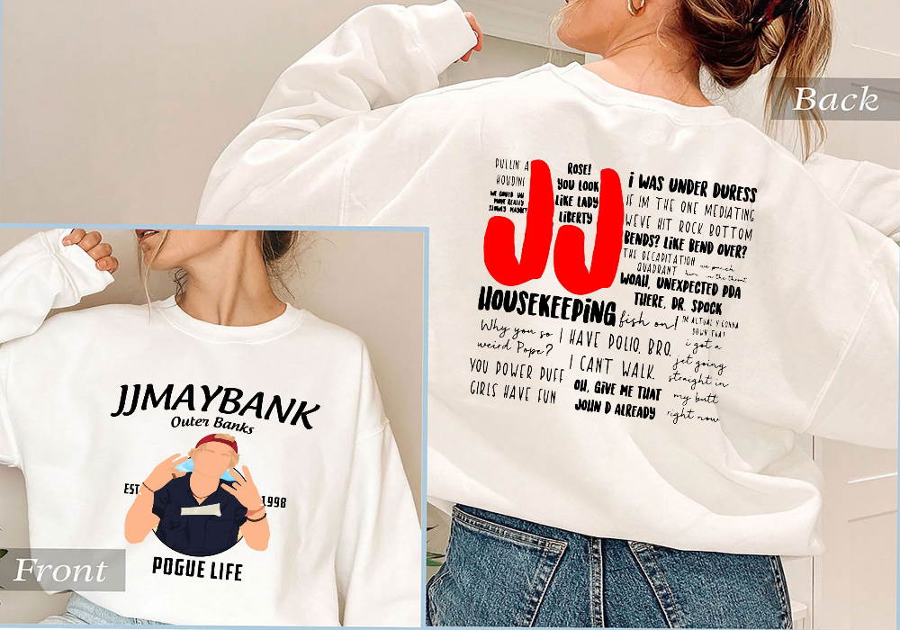 JJ Maybank Outer Banks 2 Side Sweatshirt Outer Banks Pogue Life Shirt