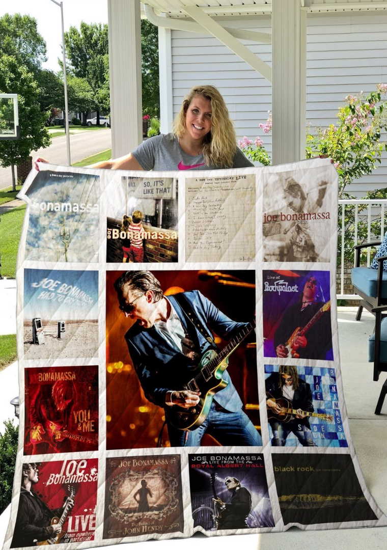 Joe Bonamassa Customize Quilt Blanket