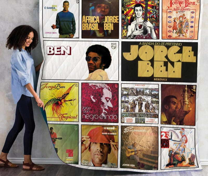 Jorge Ben Albums 3D Customized Quilt Blanket