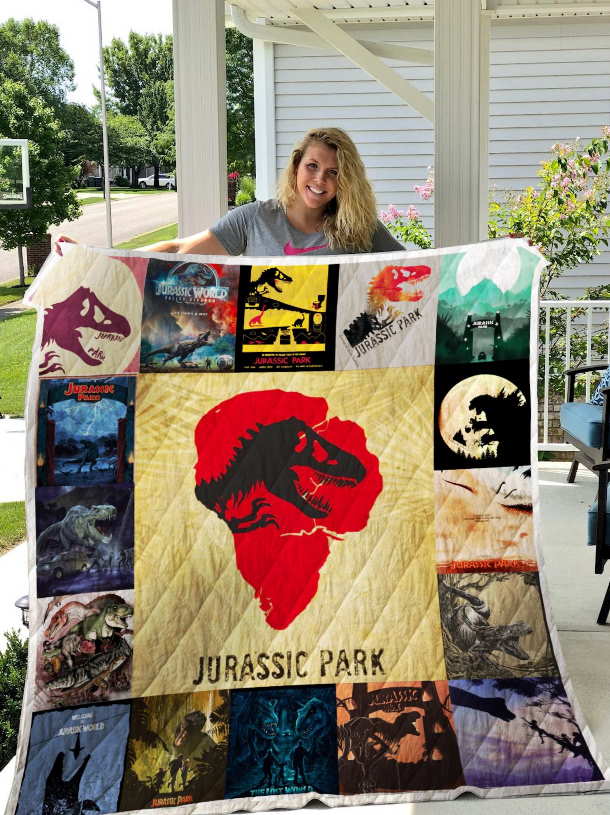 Jurassic Park 3D Customized Quilt Blanket