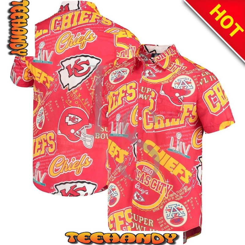 Kansas City Chiefs Super Bowl Hawaiian Shirt