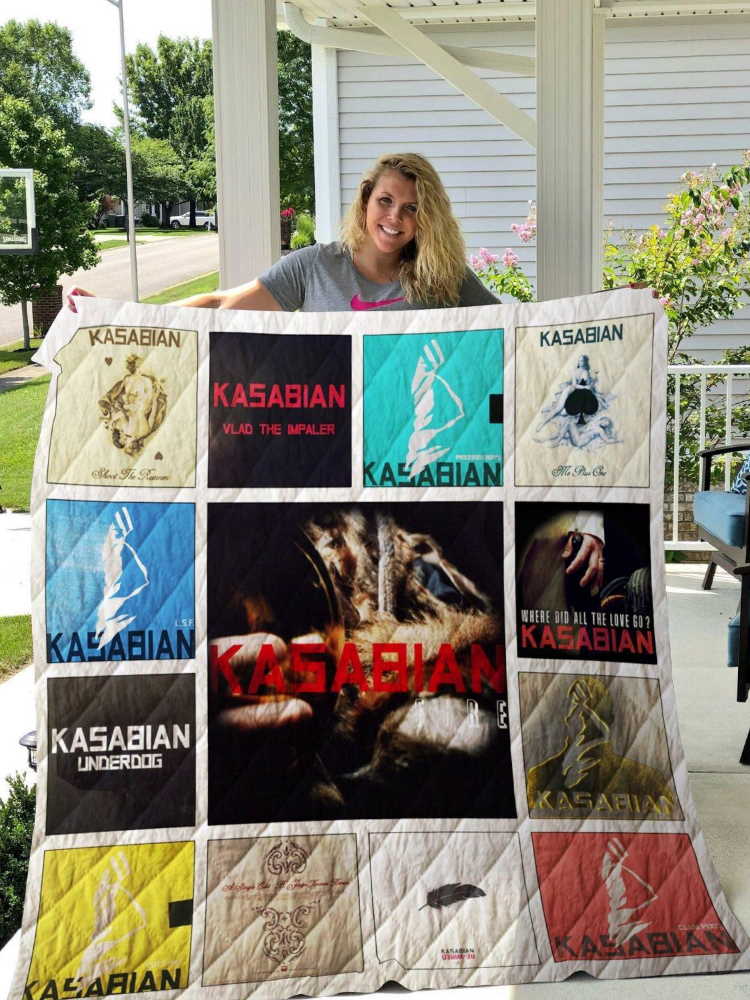 Kasabian Singles 3D Customized Quilt Blanket