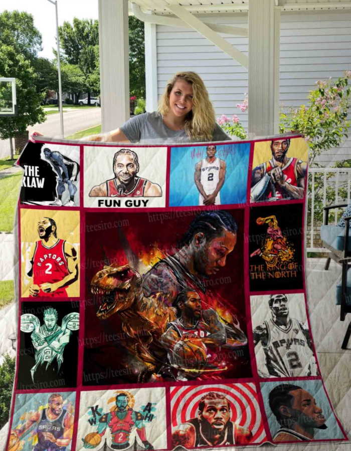 Kawhi Leonard 3D Quilt Blanket