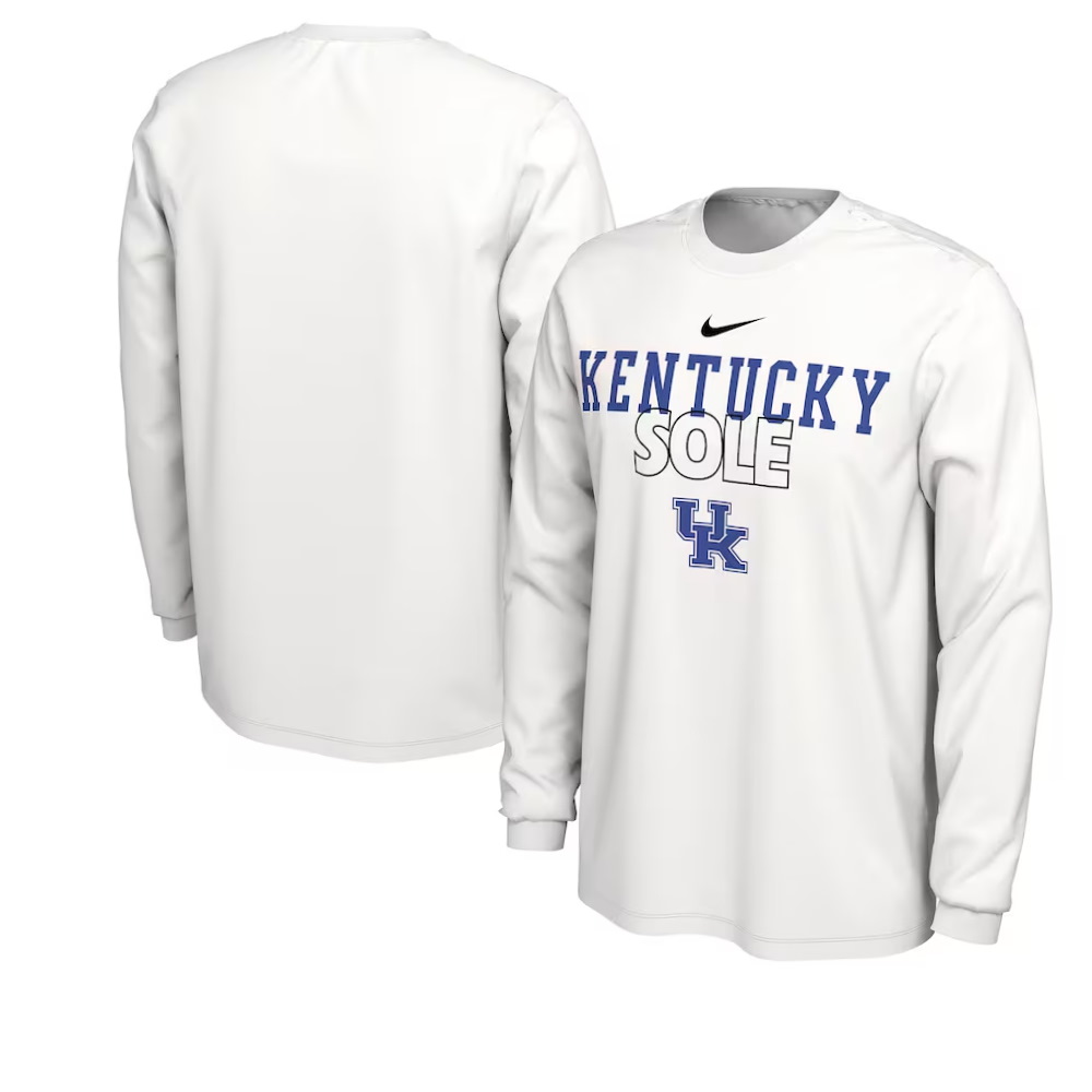 Kentucky Wildcats Sole On Court Long Sleeve T-Shirt