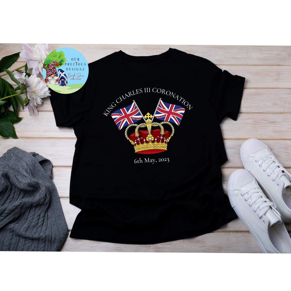 King Charles III Coronation Unisex T-Shirt, Royal Coronation Shirt