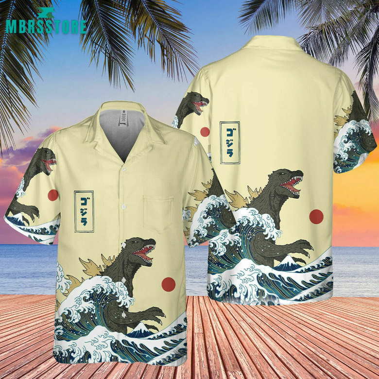 King Of Monster Godzilla Japanese Gojira Hawaiian Shirt