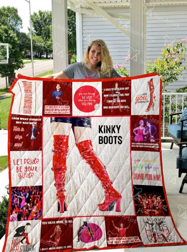 Kinky Boots 3D Customized Quilt Blanket