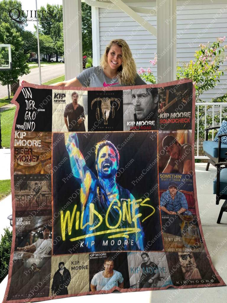 Kip Moore Albums 3D Quilt Blanket