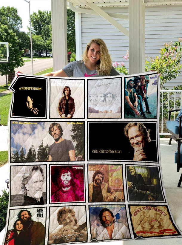 Kris Kristofferson 3D Customized Quilt Blanket