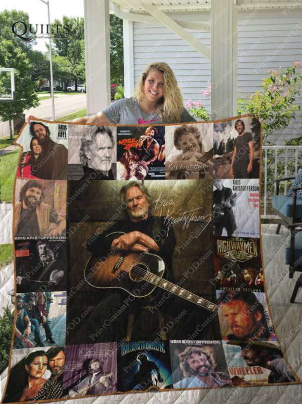 Kris Kristoffeson 3D Customized Quilt Blanket