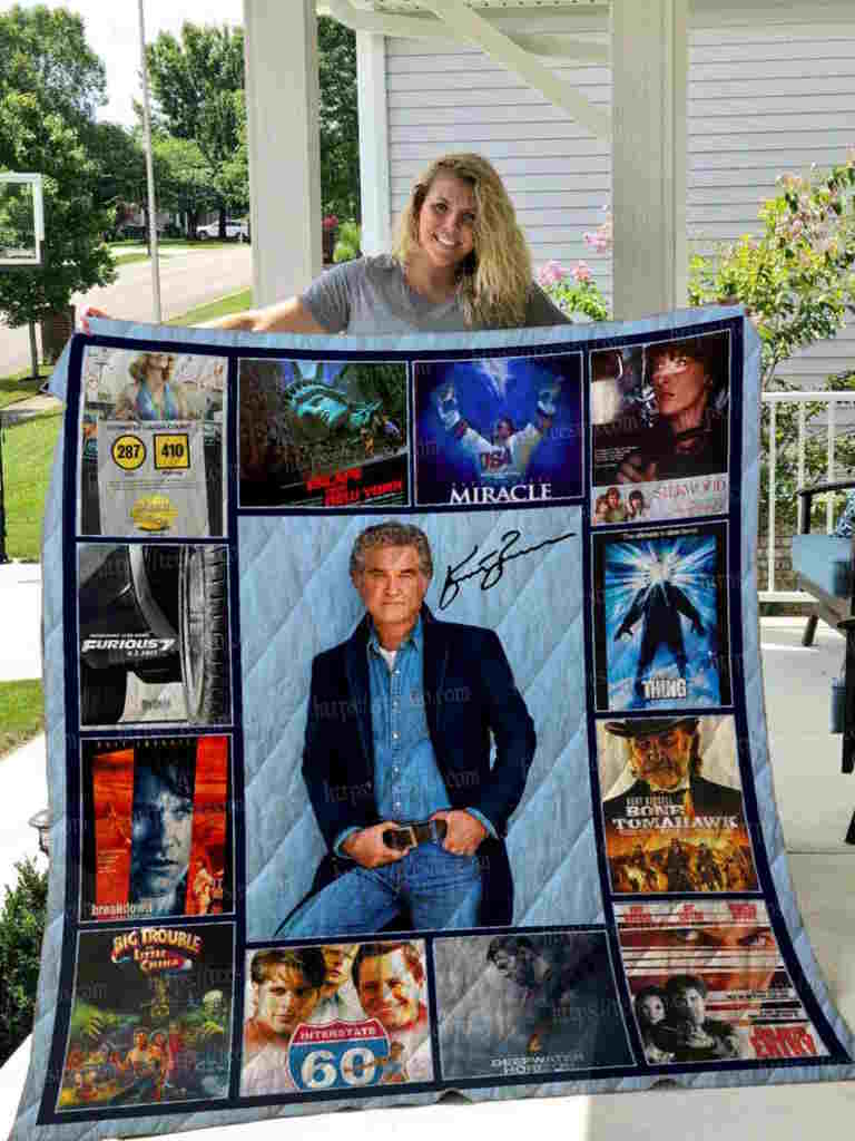 Kurt Russell 3D Quilt Blanket