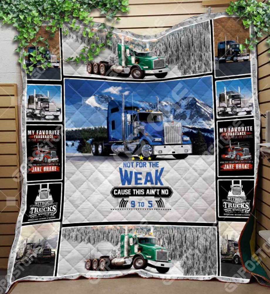 Kw Truck Like 3D Customized Quilt Blanket