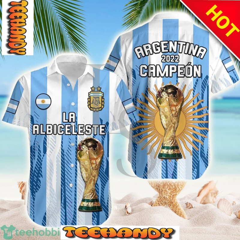 La Albiceleste Campeón Hawaii Shirt