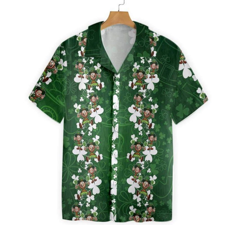 Leprechaun With Irish Saint Patrick Day 2 Hawaiian Shirt