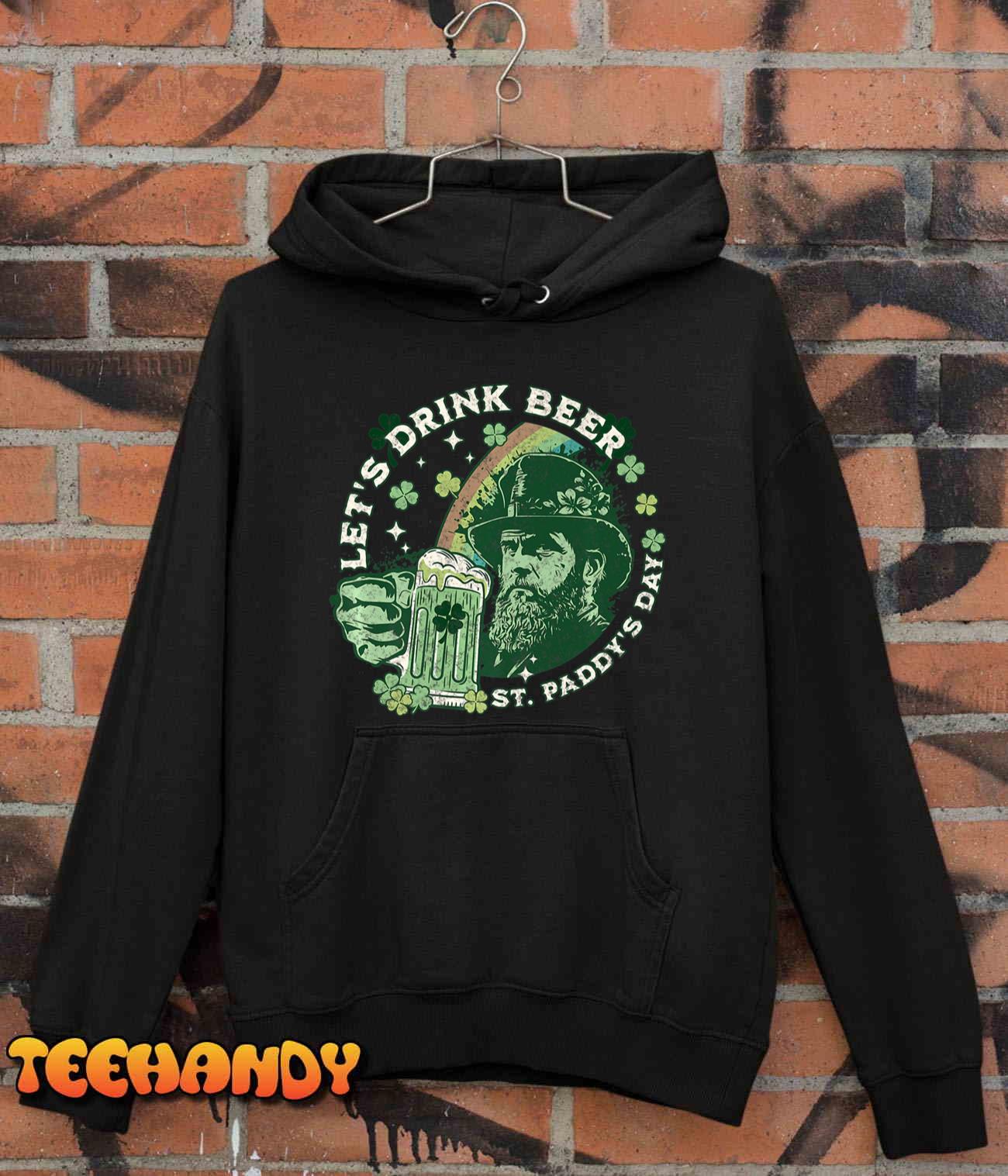 Let’s Drink Beer St. Patrick’s Day Premium T-Shirt