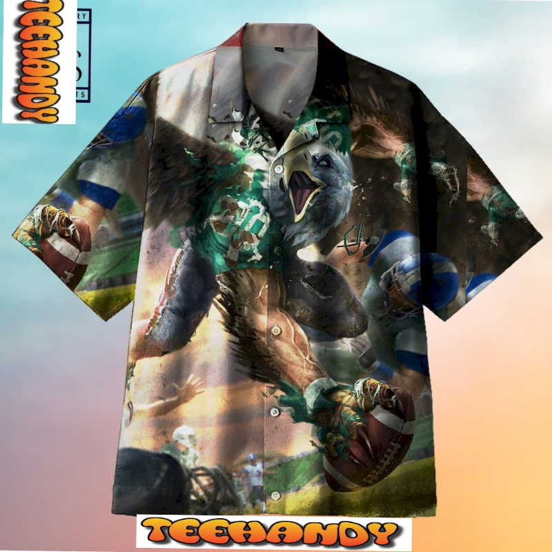 Like An Eagle Philadelphia Hawaiian Shirt