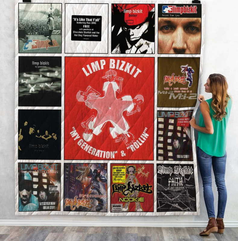 Limp Bizkit Singles 3D Customized Quilt Blanket