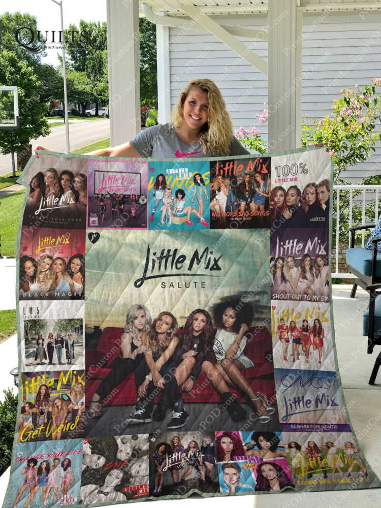 Little Mix Albums 3D Customized Quilt Blanket