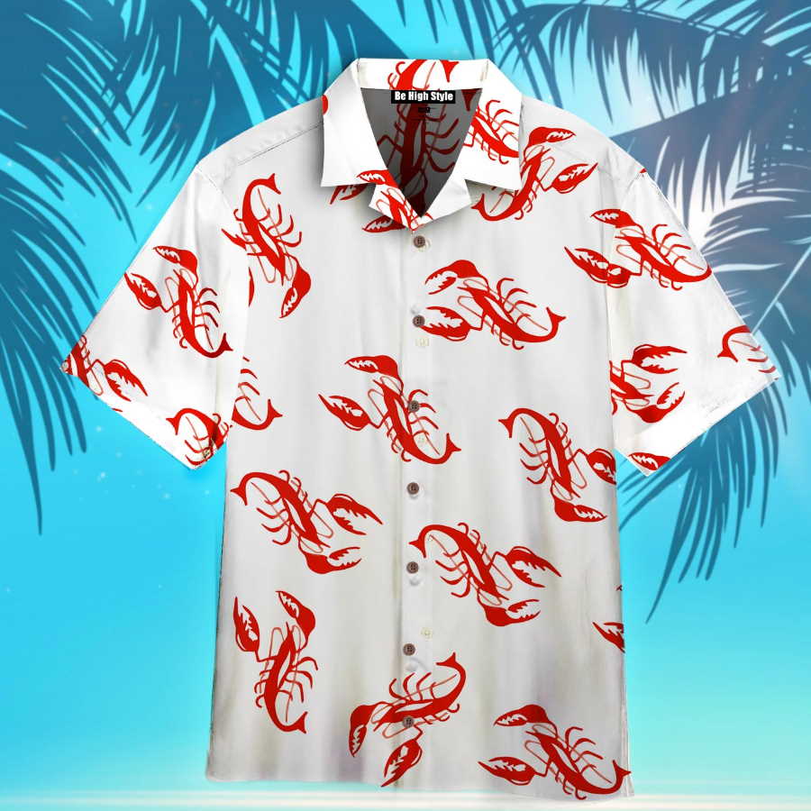 Lobster Kramer Seinfeld Hawaiian Shirt And Short