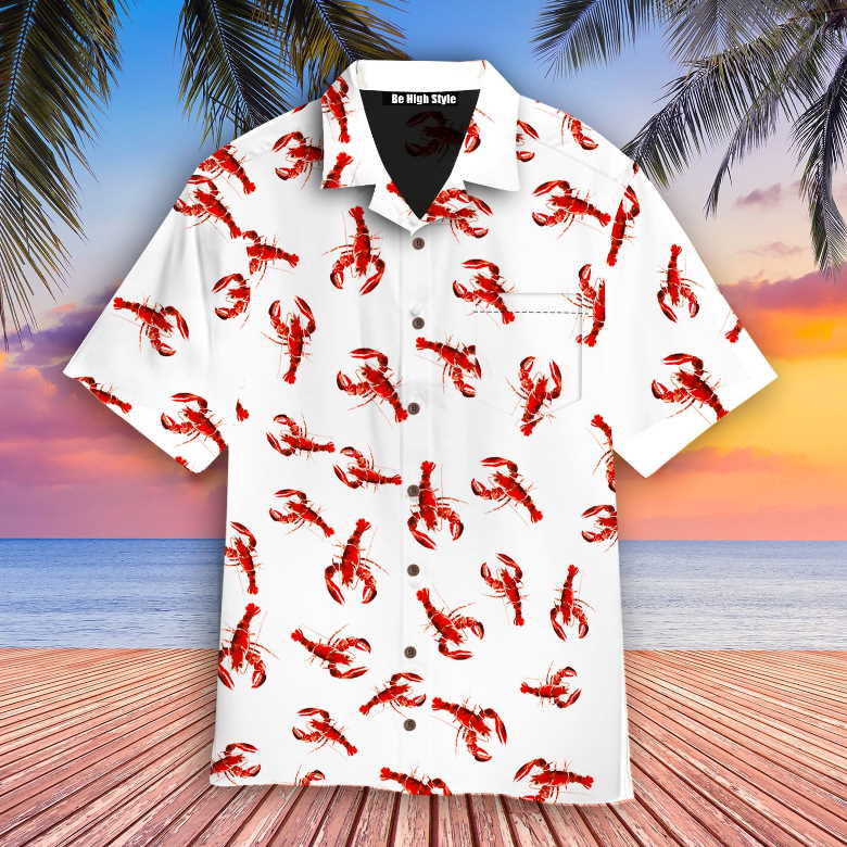 Lobster Kramer Seinfeld Hawaiian Shirt