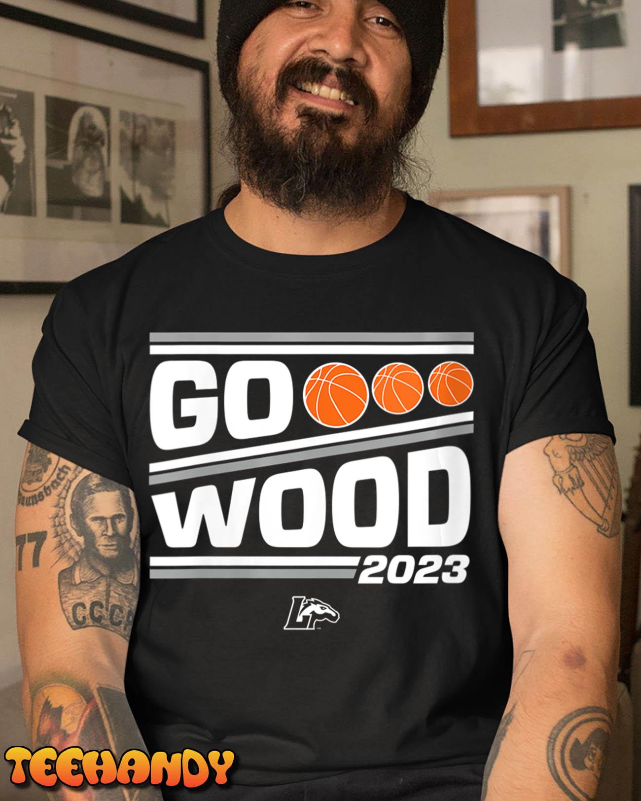 Longwood Lancers Basketball Go Wood 2023 Officially Licensed T-Shirt