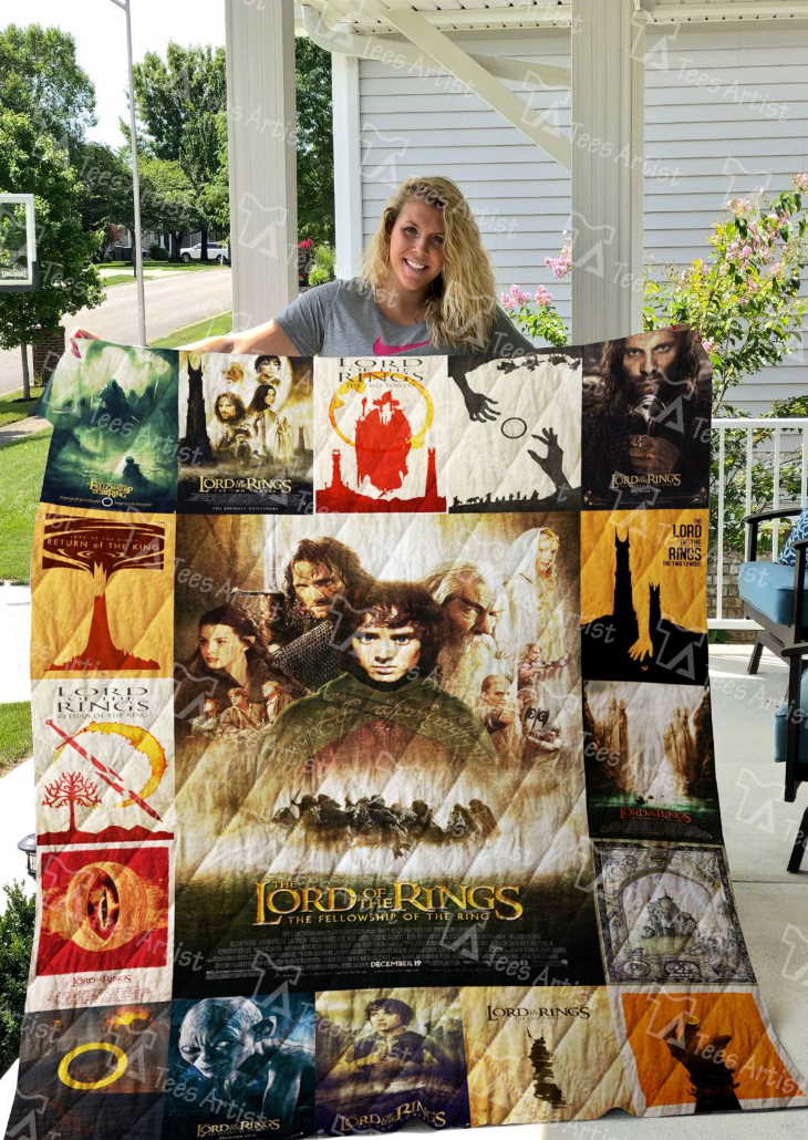 Lord Of The Rings 3D Customized Quilt Blanket