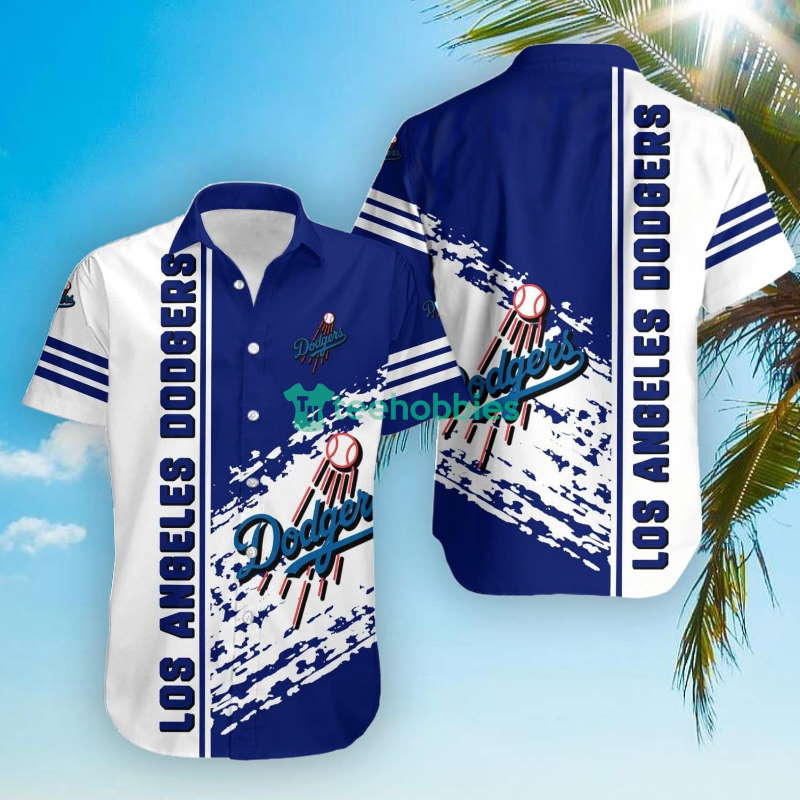 Los Angeles Dodgers MLB Quarter Style Hawaiian Shirt