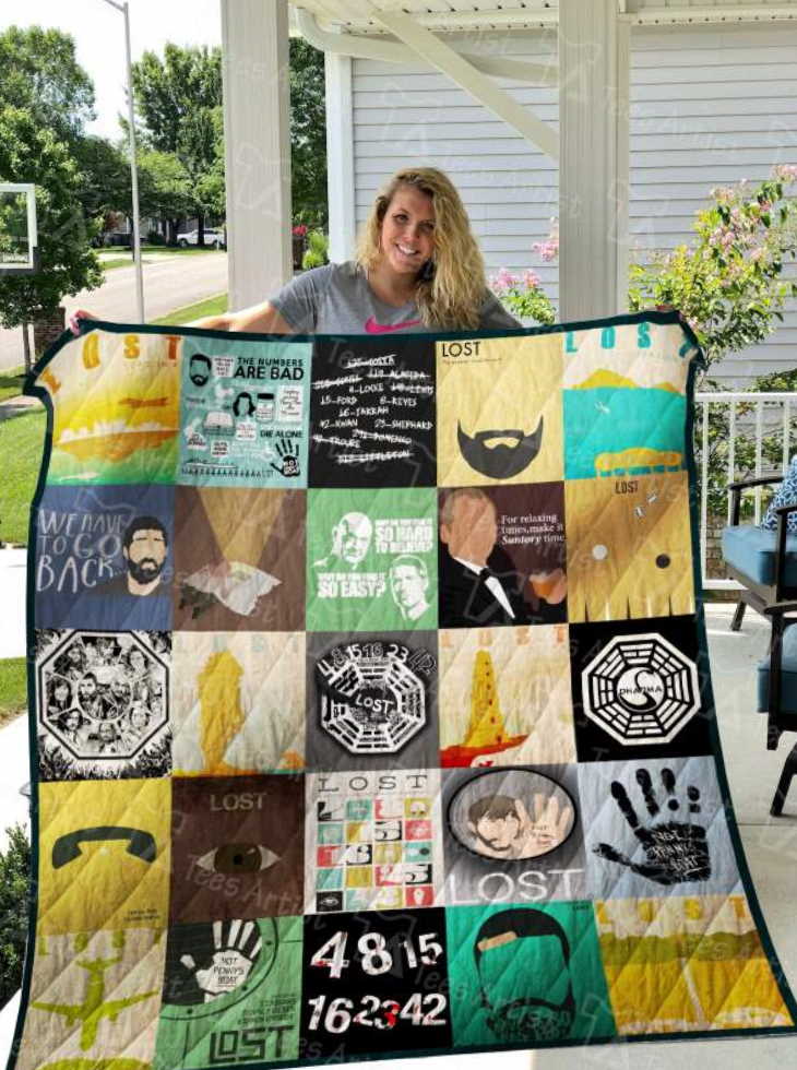 Lost 3D Quilt Blanket