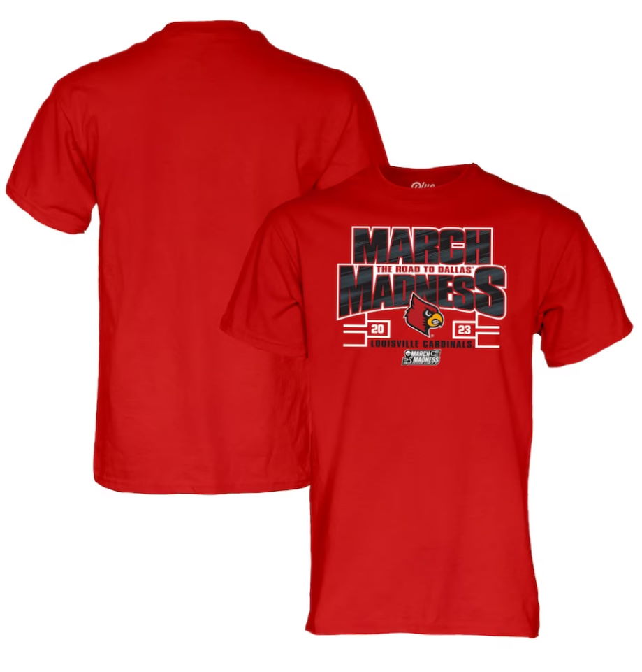 Louisville Cardinals 2023 NCAA Women’s Basketball Tournament March Madness T-Shirt