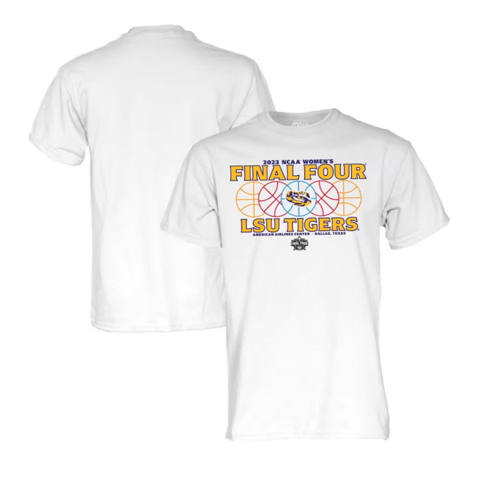 LSU Tigers 2023 NCAA Women’s Basketball Tournament March Madness Final Four Gear T-Shirt