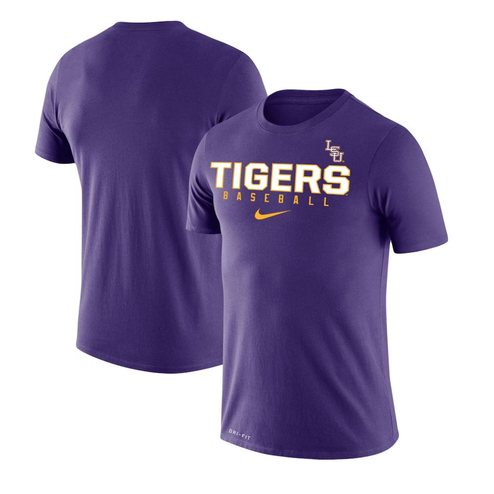 LSU Tigers Baseball Legend Performance T-Shirt