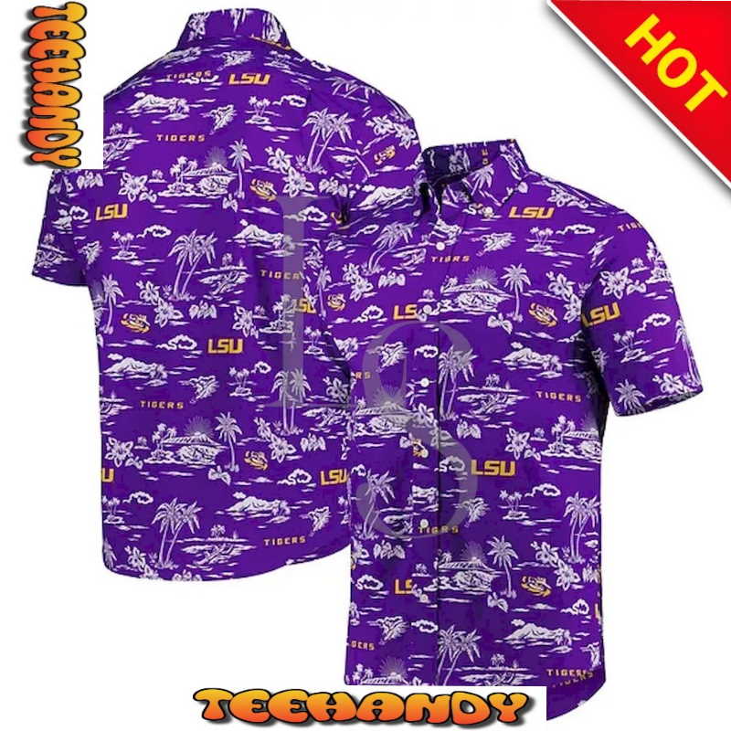 LSU Tigers Island Custom Hawaiian Shirt