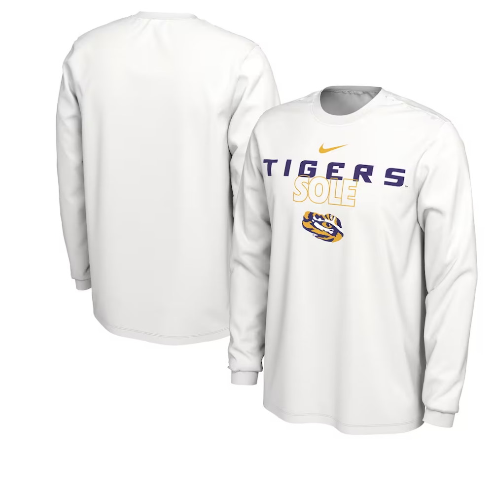 LSU Tigers On Court Long Sleeve T-Shirt