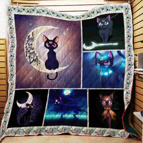 Luna Cat 3D Quilt Blanket