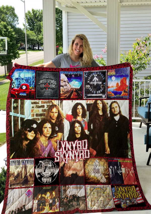 Lynyrd Skynyrd Albums For Fans New 3D Quilt Blanket