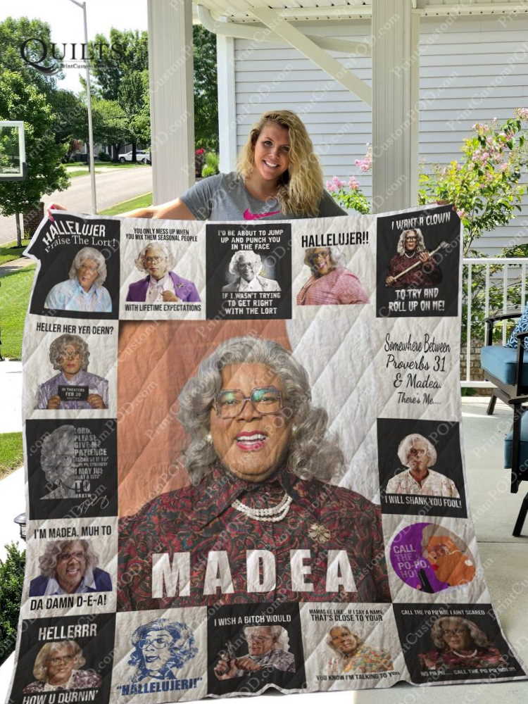 Madea For Fans Version 3D Quilt Blanket