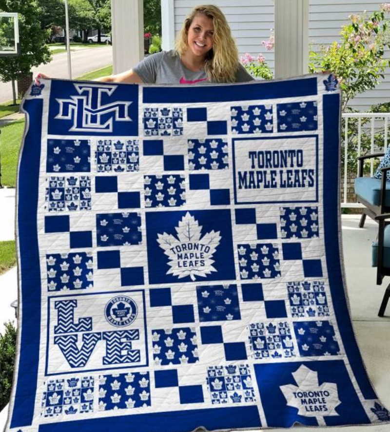 Maple Leafs 3D Customized Quilt Blanket