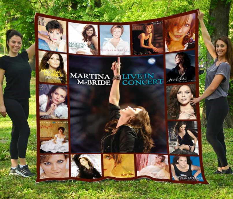 Martina Mcbride 3D Quilt Blanket