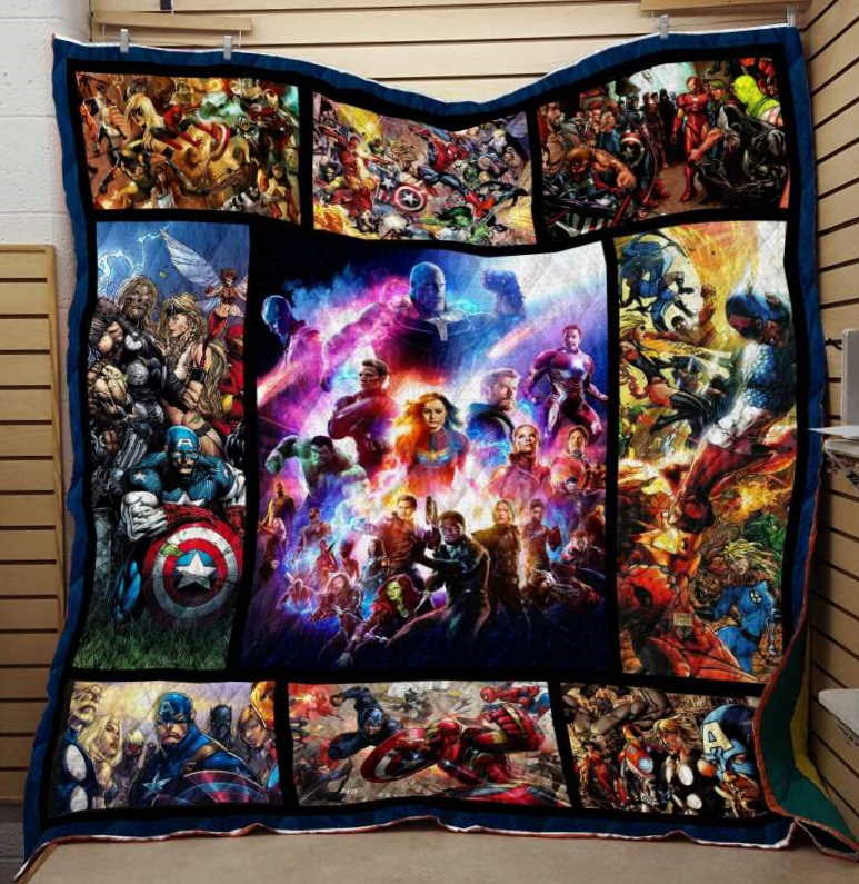 Marvel Avengers Endgame 3D Customized Quilt Blanket