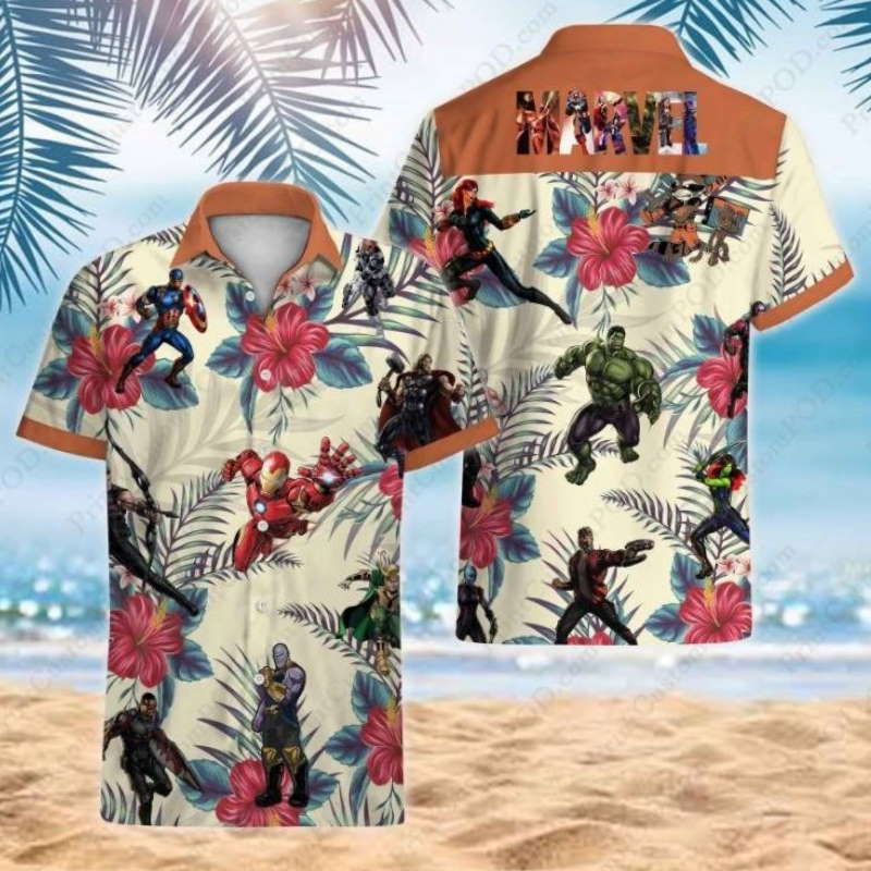 Marvel Avengers Ii Hawaiian Shirt