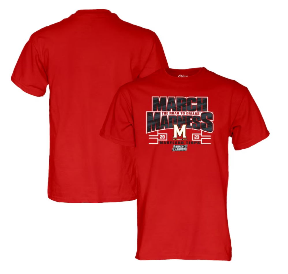 Maryland Terrapins 2023 NCAA Women’s Basketball Tournament March Madness T-Shirt