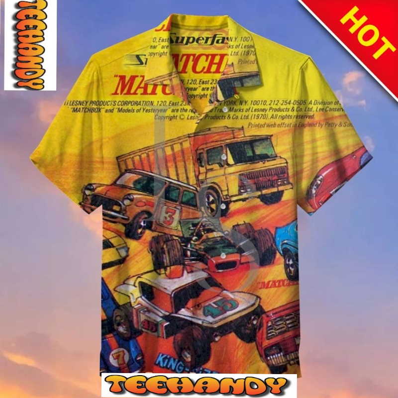 Matchbox cars Hawaiian Shirt 3D