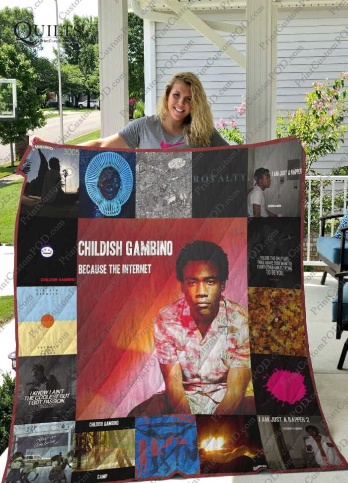 Mchildish Gambino For Fans Version 3D Quilt Blanket