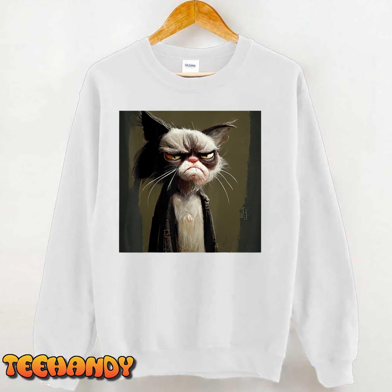 Meh Cat Shirt for Cat Lovers T-Shirt