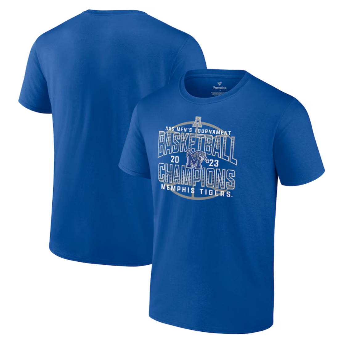 Memphis Tigers 2023 AAC Men’s Basketball Conference Tournament Champions T-Shirt