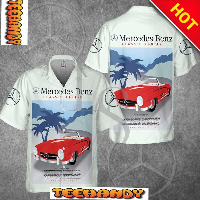 Mercedes Classic Center Hawaiian Shirt